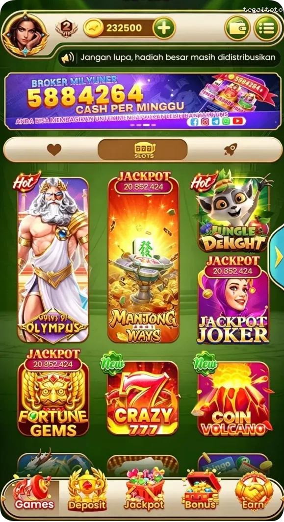 tegaltoto Preview - Resmi Unduh